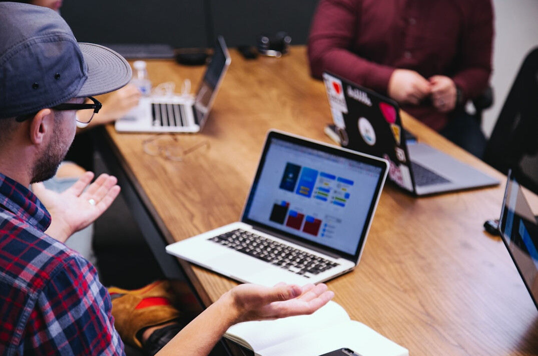 team of developers collaborating